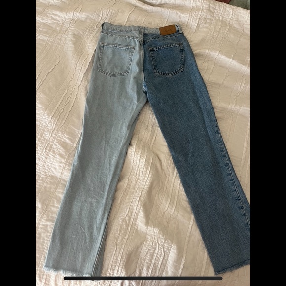 Bdg two tone raw hem jeans - Picture 3 of 4